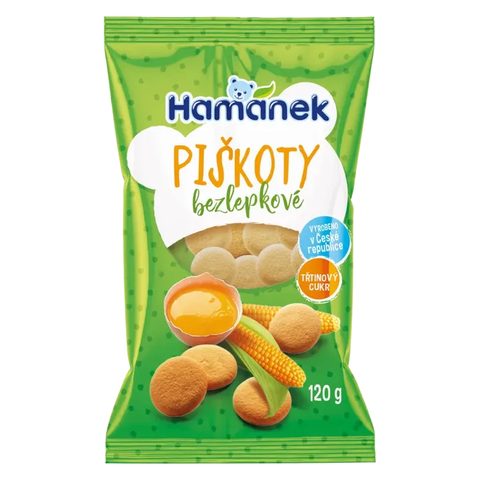 Hamánek Bezlepkové piškoty 120g